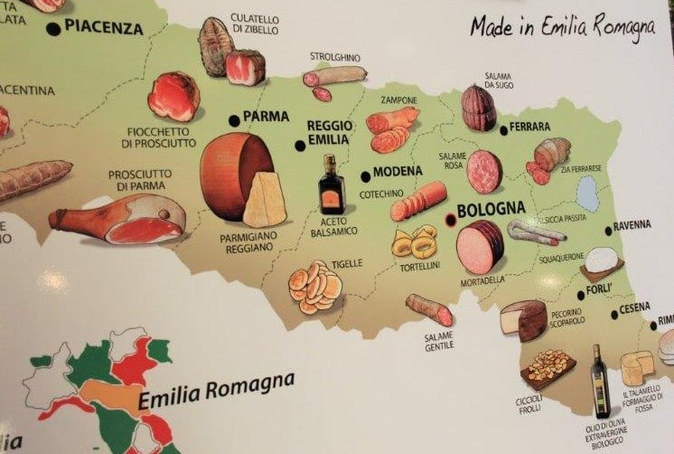 The Emilia Romagna Region in Northern Italy: Home to Great Food Emilia Romagna Food Bowl www.compassandfork.com