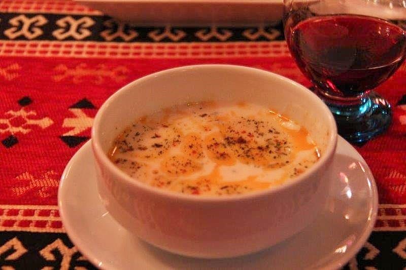 Turkish Dinner Party Menu with Recipes- yogurt soup www.compassandfork.com