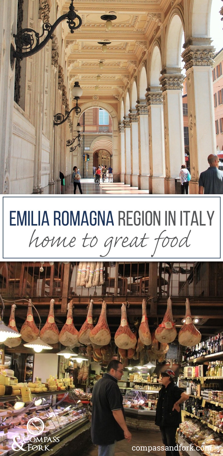 The Emilia Romagna Region in Northern Italy is home to some Great Food. With the towns of Parma, Bolgna and Modena it is home to Italian classic such as tortellini, balsamic vinegar, prosciutto! Find out more www.compassandfork.com