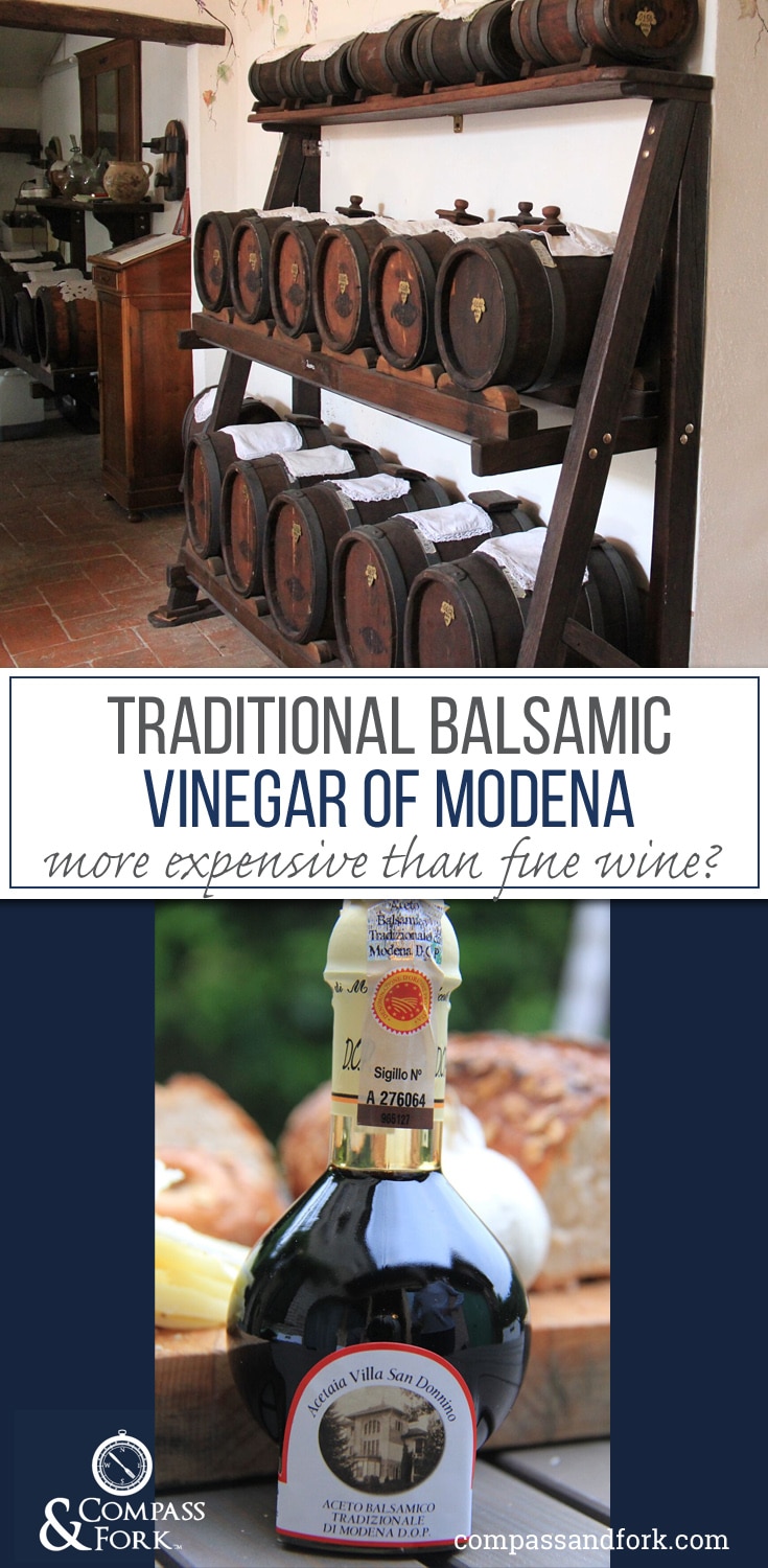 Traditional Balsamic Vinegar of Modena www.compassandfork.com