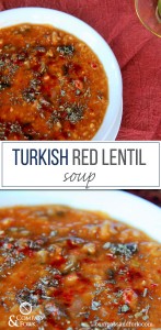 Turkish Red Lentil Soup www.compassandfork.com