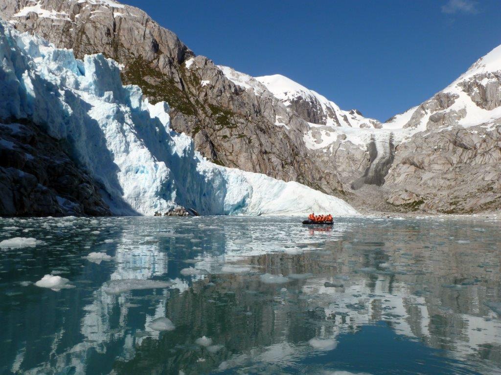 Planning a trip to Patagonia- Travel tips, maps, itineraries and more.Piloto Glacier Excursion Cruising Ushuaia to Punta Arenas aboard the Via Australis www.compassandfork.com
