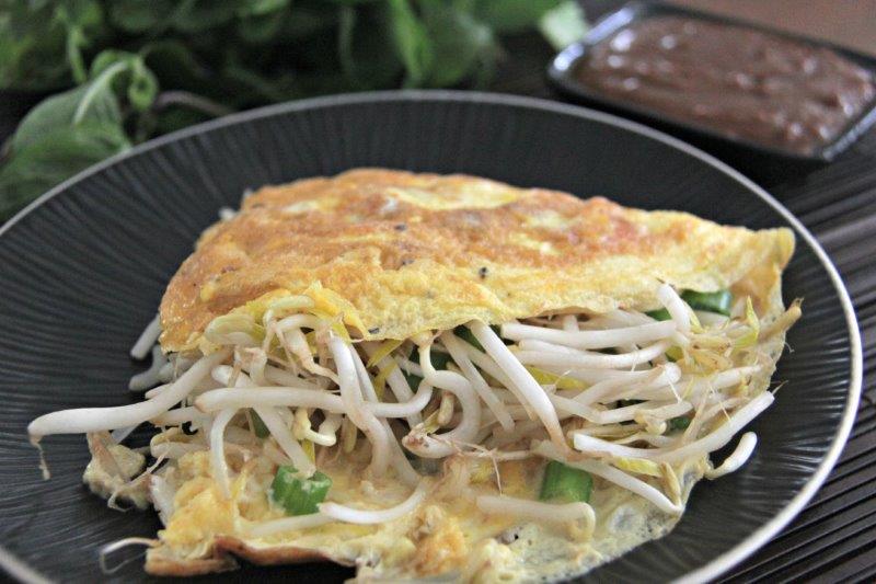 ready A Foodie Guide to the Best of Vietnam Quick Easy Mekong Inspired Omelette with Peanut Sauce www.compassandfork.com