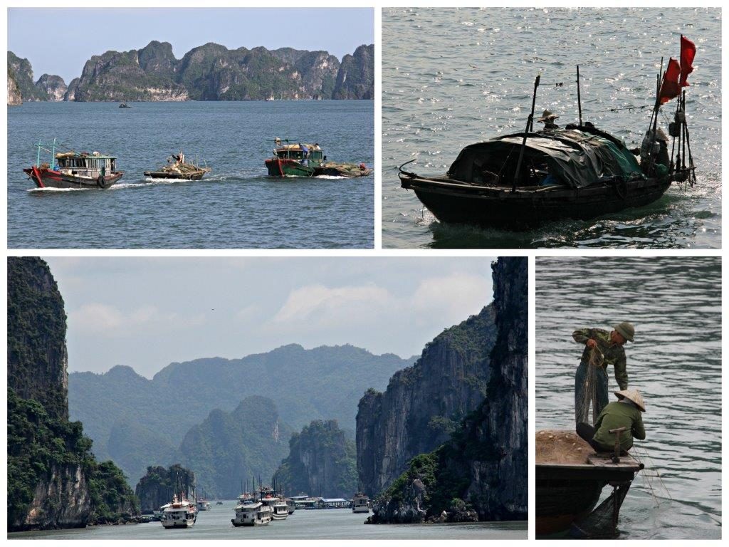 Cruising Spectacular Halong Bay in Luxury Paradise Found Scenes from Halong Bay www.compassandfork.com