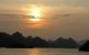 Cruising Spectacular Halong Bay in Luxury Paradise Found Sunset Halong Bay www.compassandfork.com