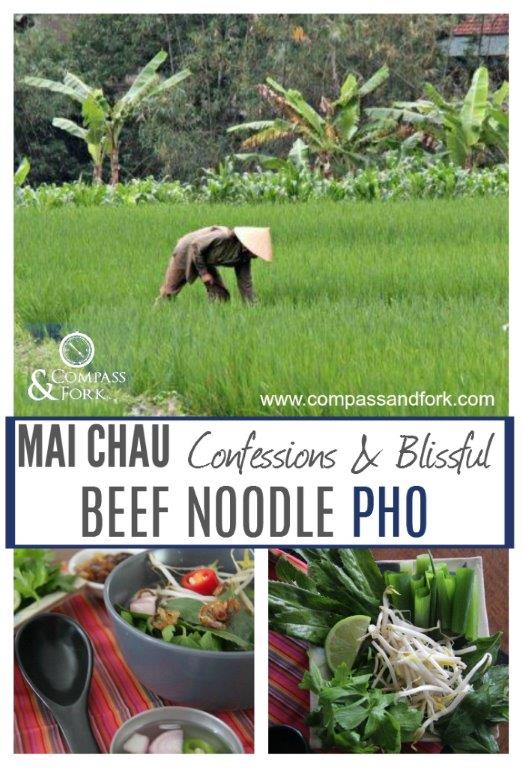 Mai Chau Confessions and Blissful Beef Noodle Pho www.compassandfork.com