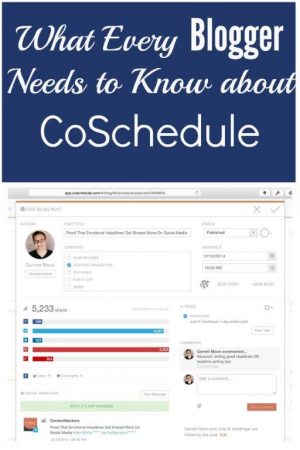 What every blogger needs to know about CoSchedule www.compassandfork.com