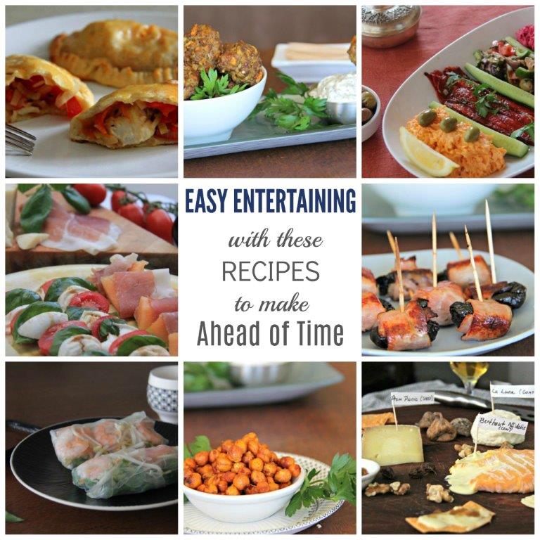 Easy Entertaining with these Recipes to Make Ahead of Time