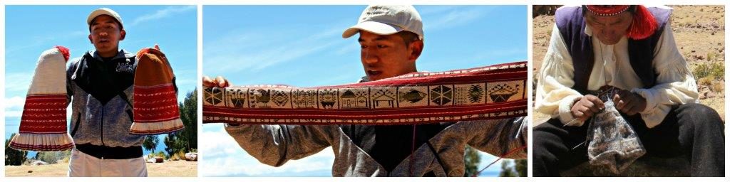 Do You Know What Makes Lake Titicaca so Special Taquile weaving explanation
