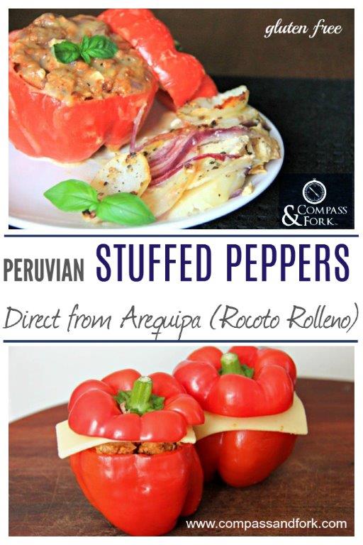 Peruvian Stuffed Peppers Direct from Arequipa (Rocoto Rolleno) are a Arequipa classic. Learn how to make this classic recipe at home. www.compassandfork.com