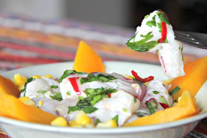 ready to eat - peruvian ceviche how to make this classic at home www.compassandfork.com