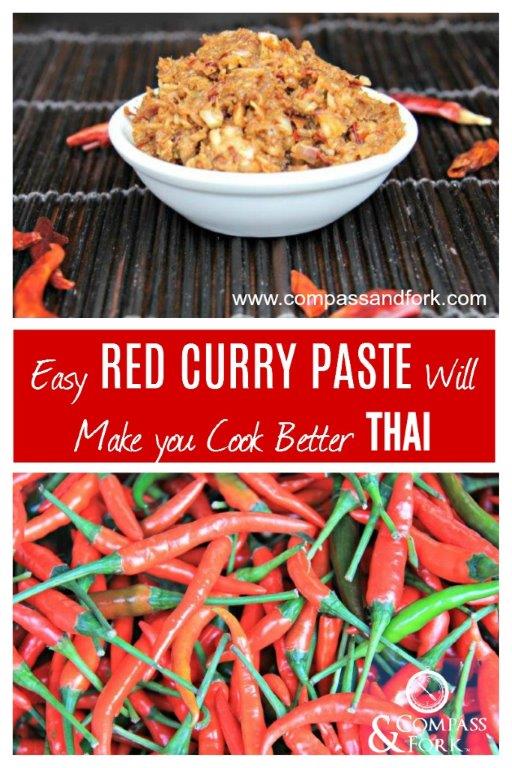 Learn to make your own Thai Red Curry at home. It's easy, healthy, and you can freeze it, so you always have some on hand. Click here to learn how! You'll be glad you did.