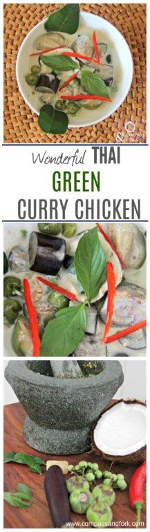 Wonderful Thai Green Curry recipe, easy and quick to make at home! You'll think you're in Thailand.