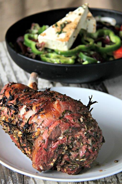Ready to Eat - How to Cook Greek Lamb to Enjoy at Easter www.compassandfork.com