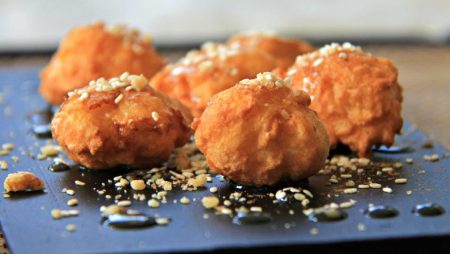 Loukoumades - Terrific Entertaining at Home with this Greek Feast www.compassandfork.com