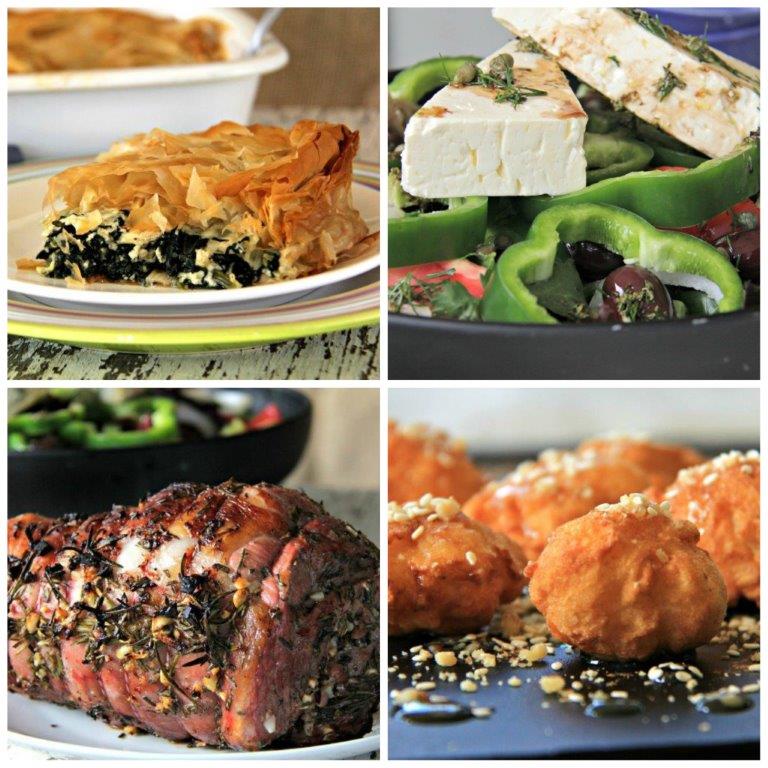 Entertaining Made Easy with 8 Complete Dinner Party Menus Terrific Entertaining at Home with this Greek Feast Greek Dinner Party www.compassandfork.com