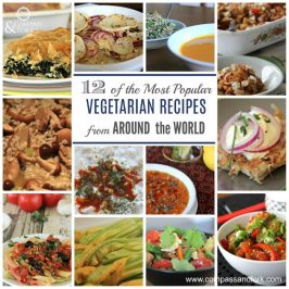 12 of the Most Popular Vegetarian Recipes from Around the World from COmpass & Fork www.compassandfork.com