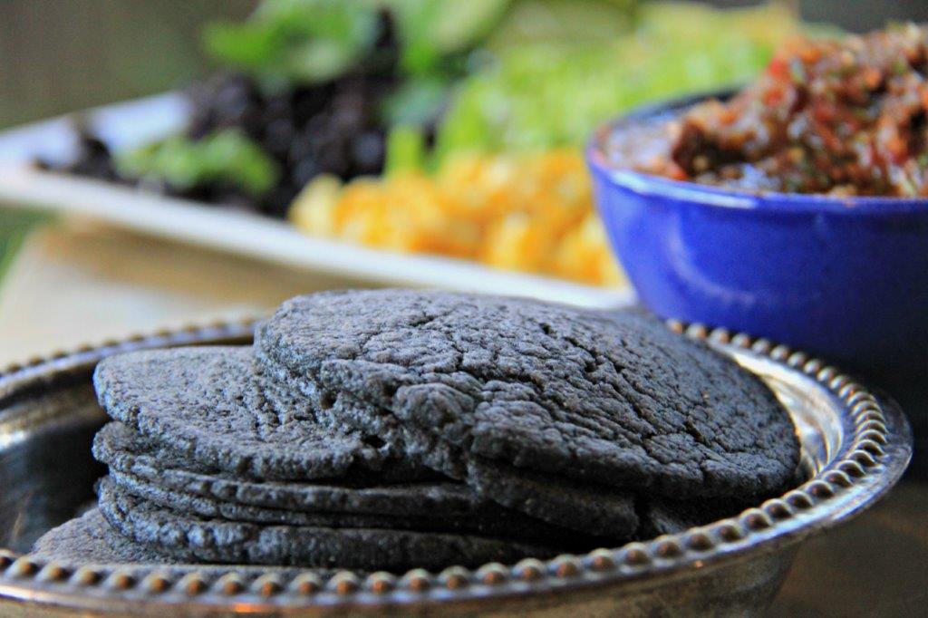 12 Gluten Free Recipes for Fall and Winter - How to Make Fresh Blue Corn Tortillas at Home www.compassandfork.com