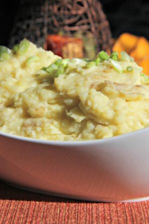 Easy, Creamy Rustic Style Mashed Potatoes www.compassandfork.com