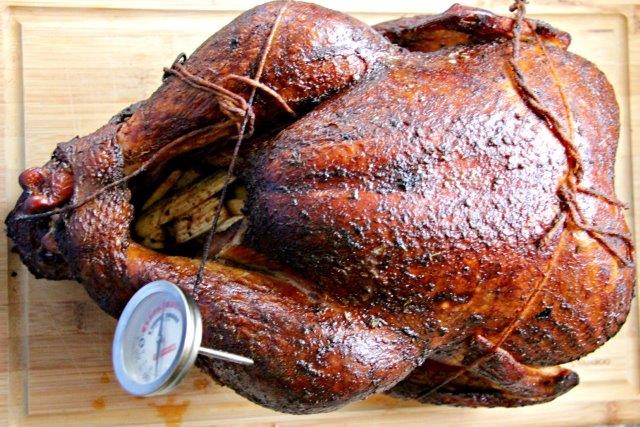 How to Smoke your Turkey for the Festive season www.compassandfork.com