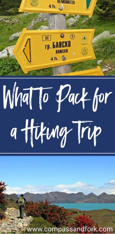 What to Pack for a Hiking Trip- Our Essential Packing List 