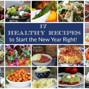 17 Healthy recipes to start the new year right www.compassandfork.com