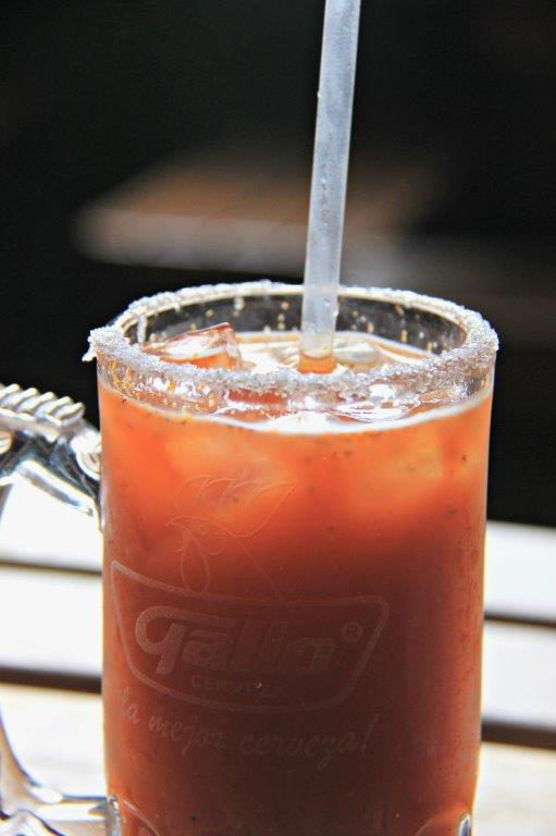 At Last a Simple Bloody Mary for a Warm Climate Antigua Courtyard www.compassandfork.com