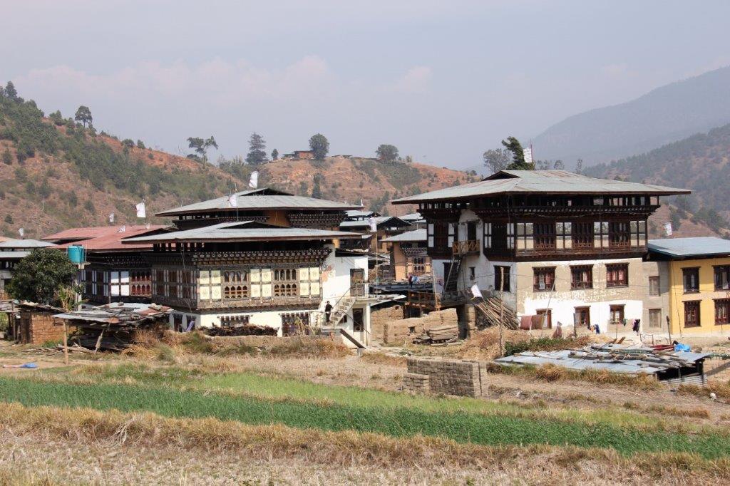 A pictorial Essay of Life in Bhutan Traditional houses