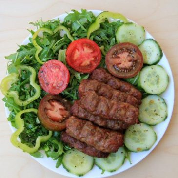 Romanian Mici Easy Skinless Sausages www.compassandfork.com