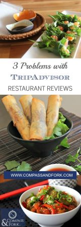 do you use TripAdvisor to find restaurants? 3 Problems with TripAdvisor Restaurant Reviews www.compassandfork.com