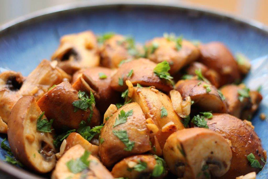 Portobello Mushroom Recipes: Spanish Garlic Mushrooms