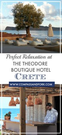 Perfect Beachfront Relaxation- Theodore Boutique Hotel in Crete #crete #greekislands #greece #boutiquehotel #hotelreview #beach