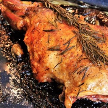 Traditional Crete- Slow Cooked Leg of Lamb