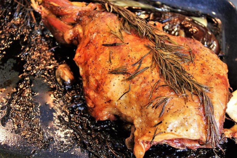 Traditional Crete- Slow Cooked Leg of Lamb