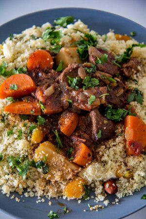 How to Make Moroccan Lamb Couscous at Home www.compassandfork.com