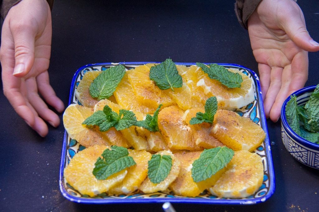 How to make easy Moroccan spiced oranges www.compassandfork.com