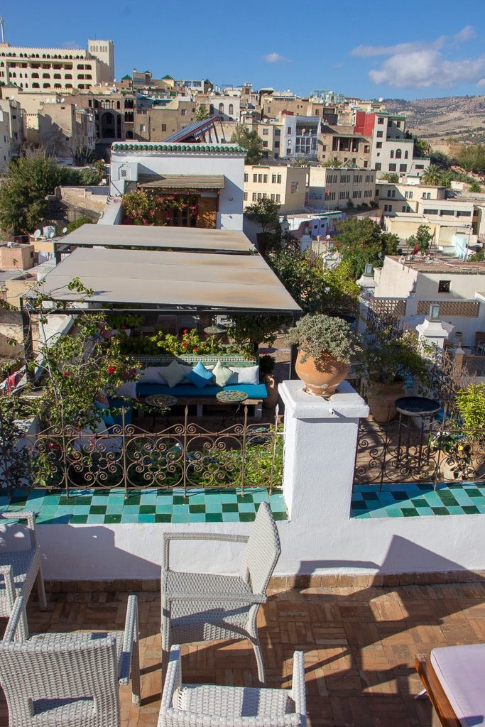 Palais Amani Rooftop overlooking Fez