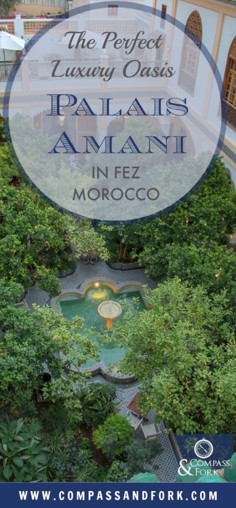 Palais Amani- a lovely boutique hotel in the heart of the Fez medina. 