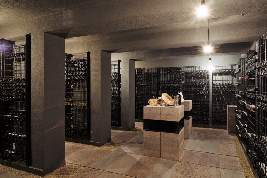 Wine Cellar at Hotel Privo