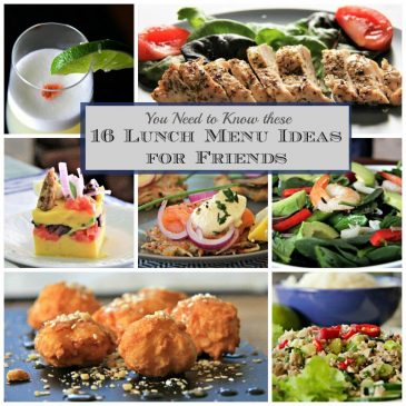 You Need to Know These 16 Lunch Menu Ideas for Friends www.compassandfork.com
